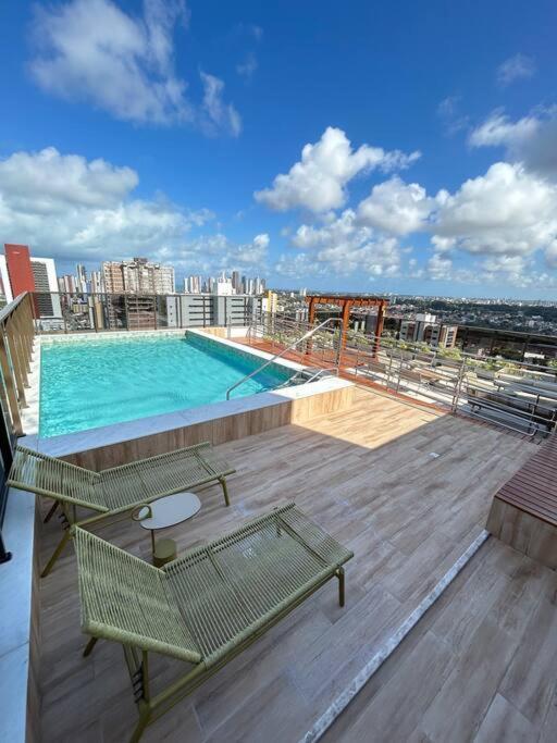 Melhores Flats - Encanto A 5 Min Da De Tambau Apartamento
